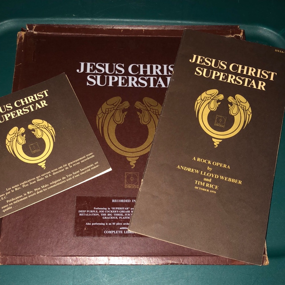 Vintage Jesus Christ Superstar Vinyl LP 1970